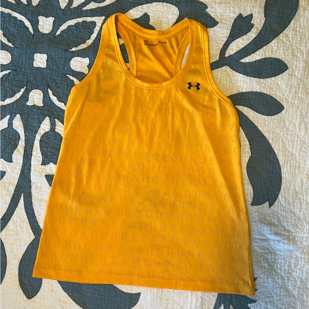 Under Armour Women's Orange Tank Top